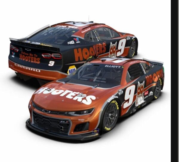 2024 Chase Elliott #9 Hooters